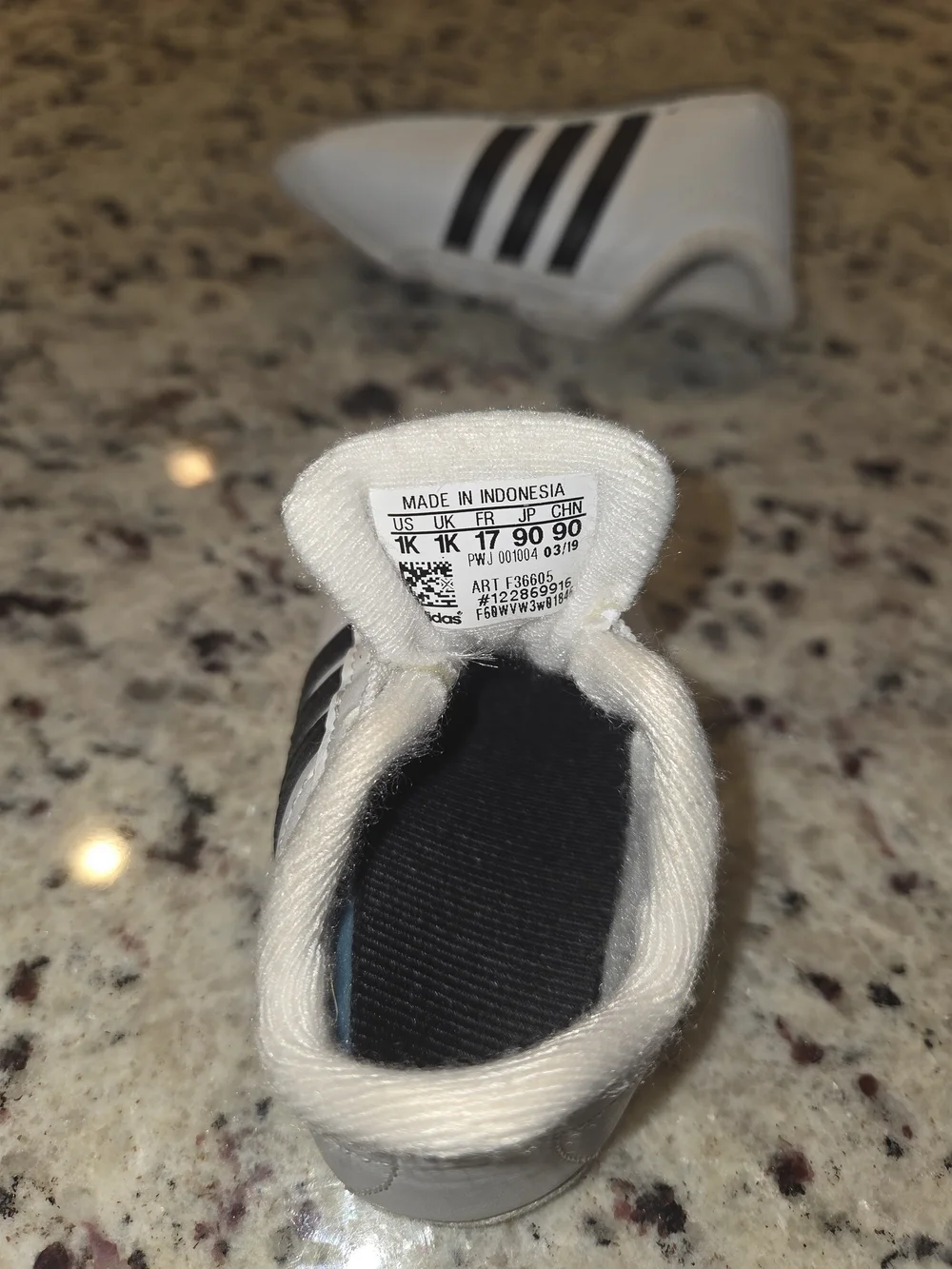 Adidas VL Court 2.0 Crib Baby Shoe